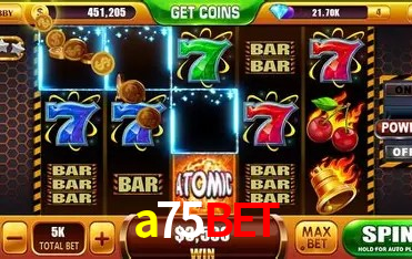 Slots online da a75bet com jackpots progressivos